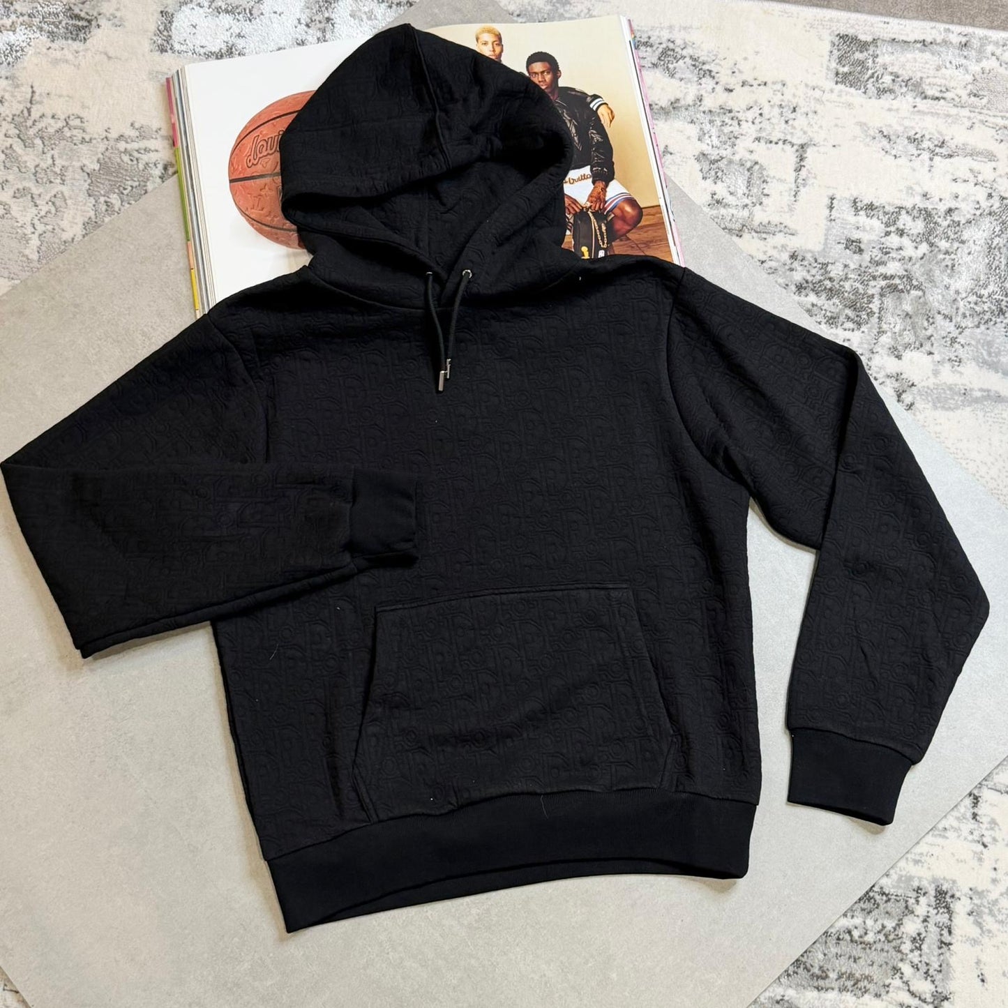 CD HOODIE-BLACK