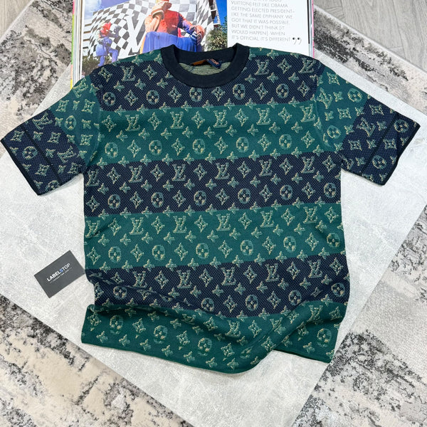 LVE KNIT T-SHIRT - GREEN