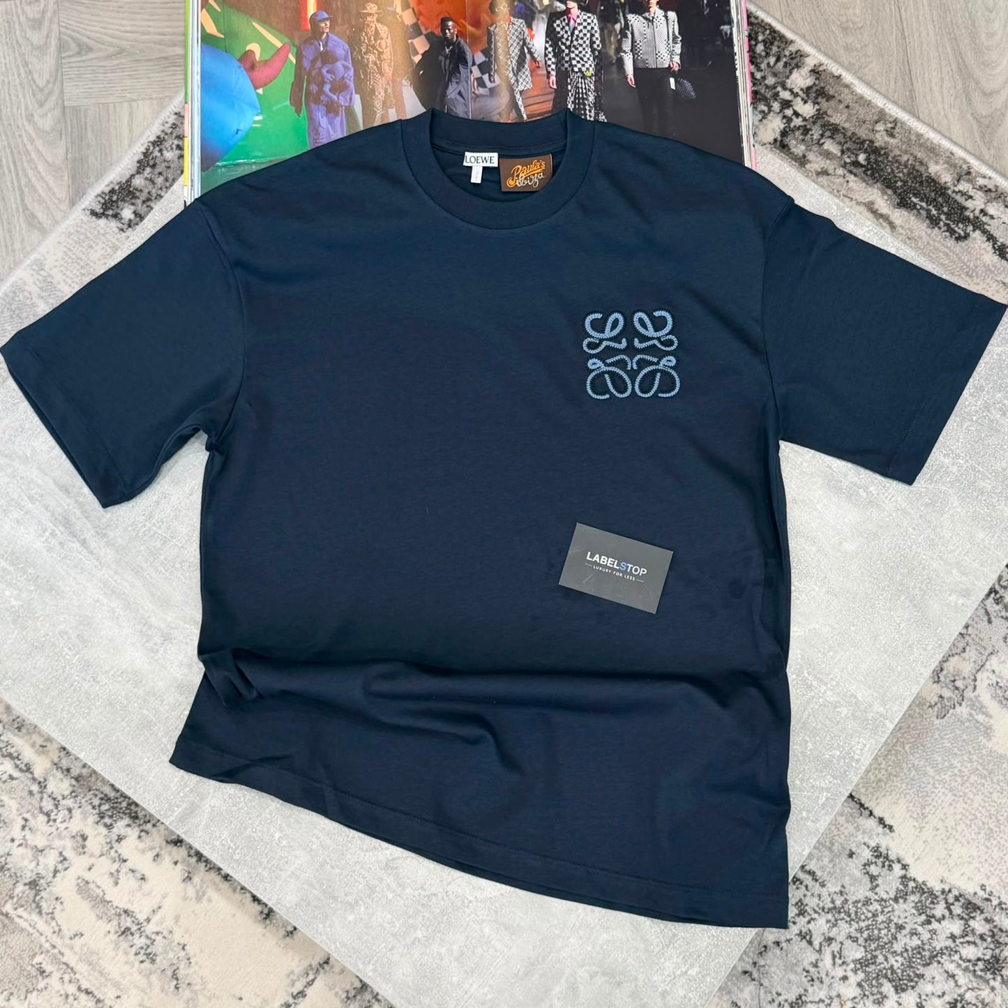 LWE T-SHIRT NAVY