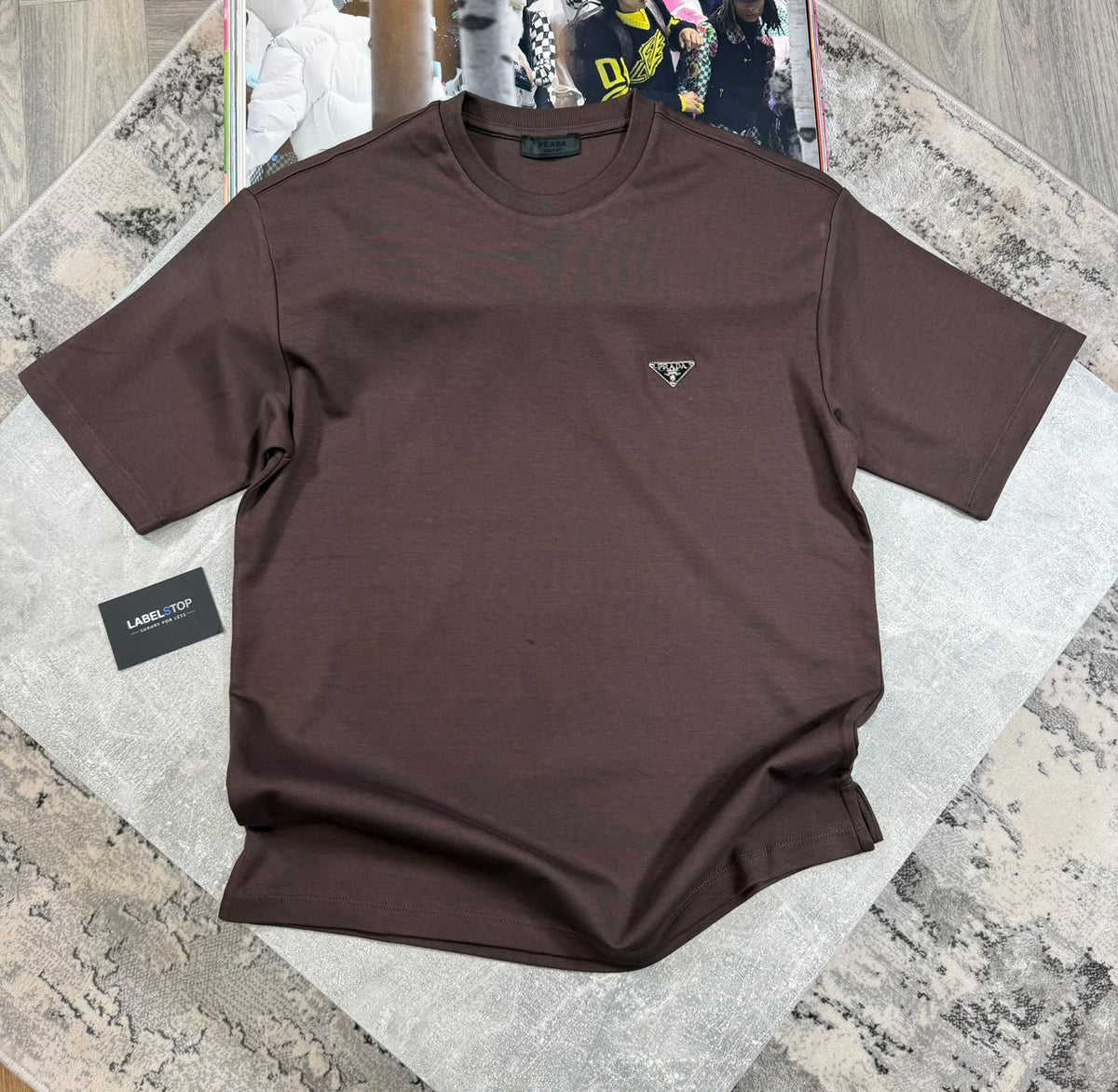 PDA T-SHIRT - BROWN