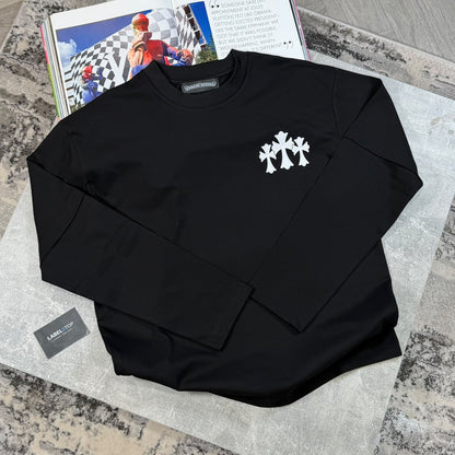 CHROME T-SHIRT - BLACK