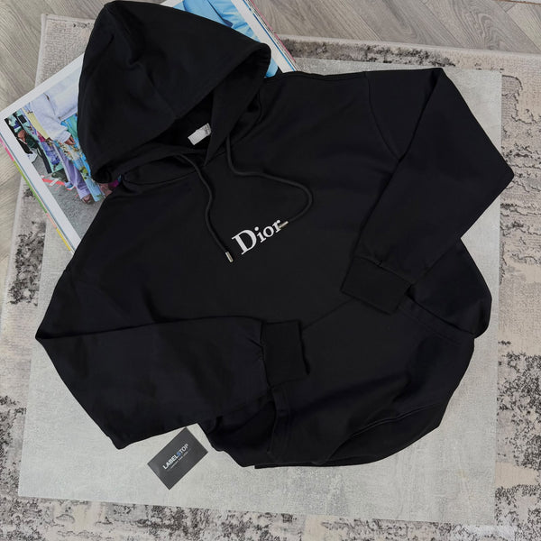 CD HOODIE - BLACK