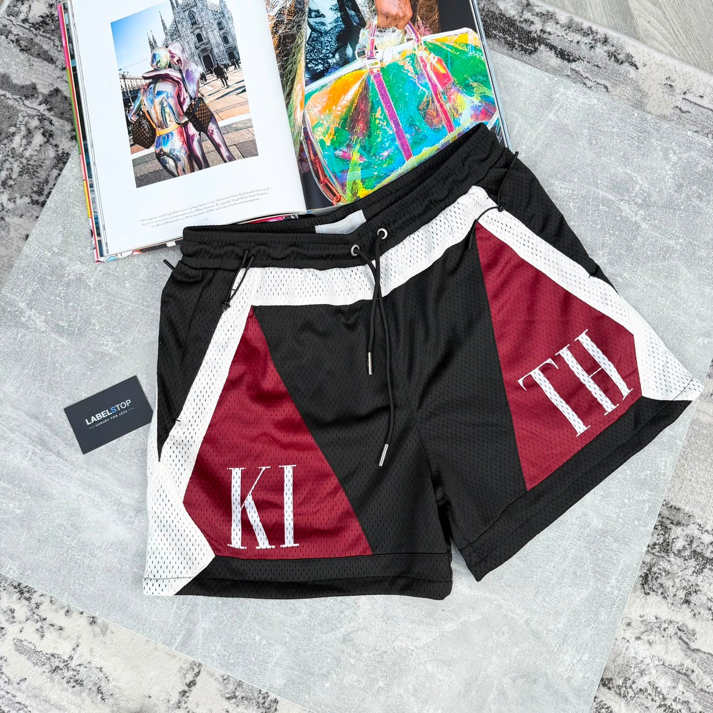 KTH SHORTS - BLACK/RED